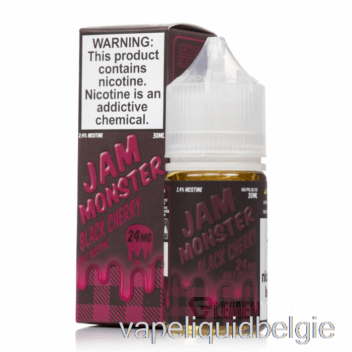 Vape België Zwarte Kers - Jam Monsterzouten - 30ml 24mg